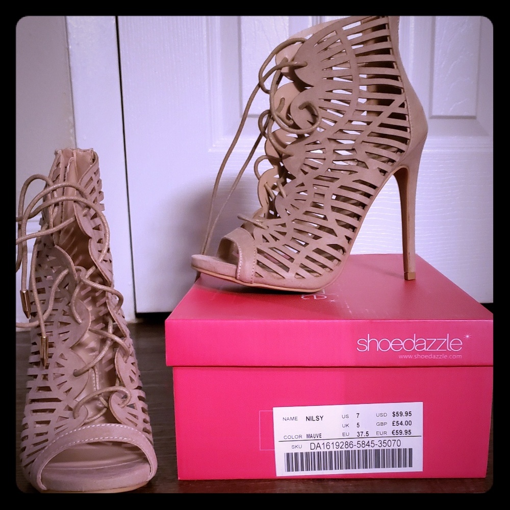 Shoedazzle sandal heels